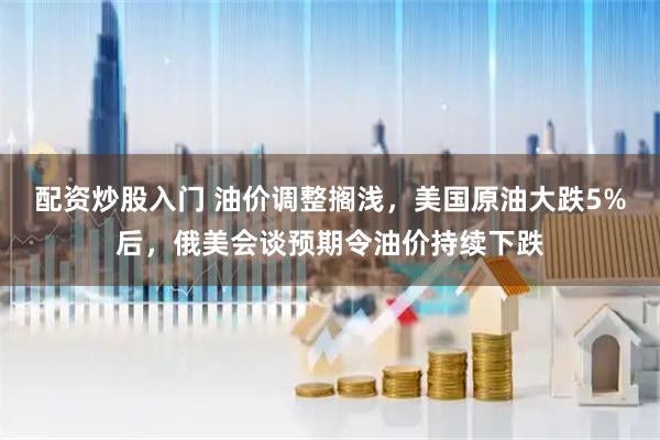 配资炒股入门 油价调整搁浅，美国原油大跌5%后，俄美会谈预期令油价持续下跌